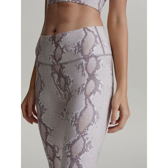 Varley Leggings Legging Century TAN SNAKE BRN Animal Wick PANT SMALL S PANTS NW - Picture 3 of 12